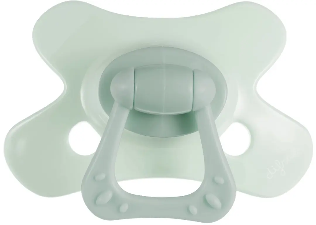 Difrax Dental Fopspeen 18+ Maanden - Lichtgroen - 2 Stuks - afbeelding 6 van 6
