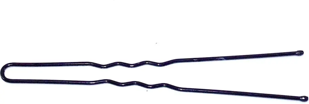 Hairmode Schuifspelden U Spelden - 15 Stuks - Zwart