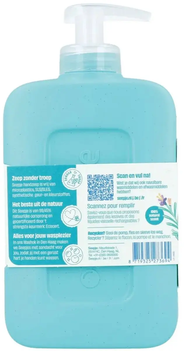 Seepje Handzeep Eucalyptus Rozemarijn 300ml - afbeelding 6 van 6