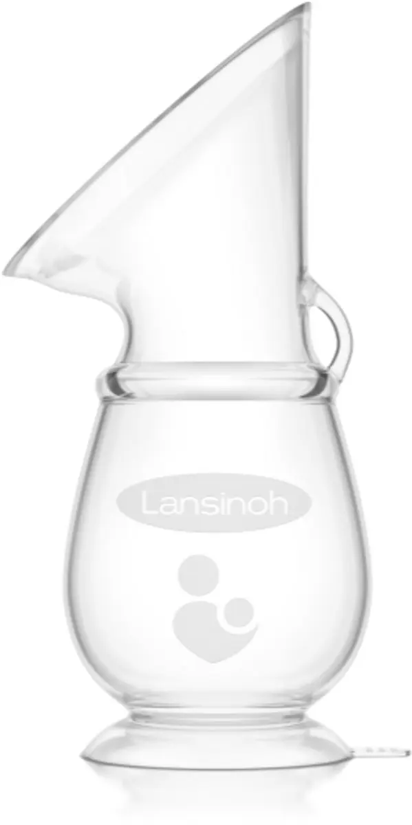 Lansinoh Moedermelk Collector - Transparant & Paars