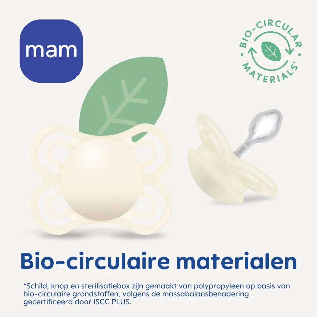 MAM Perfect Silikon Speen Extra Dun Roze - 2 Stuks