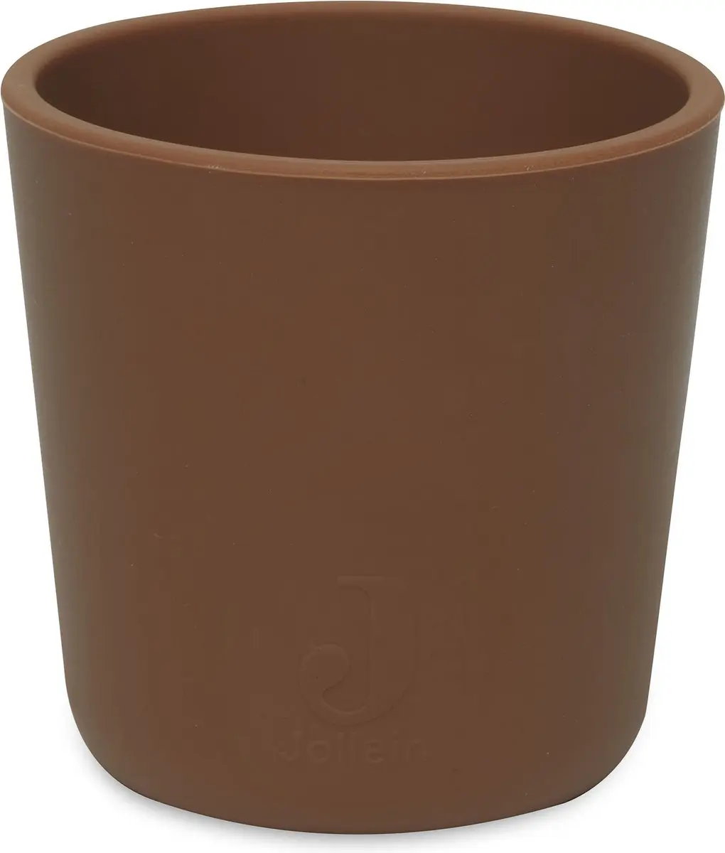 Jollein Drinkbeker Siliconen Caramel - 6-18 maanden