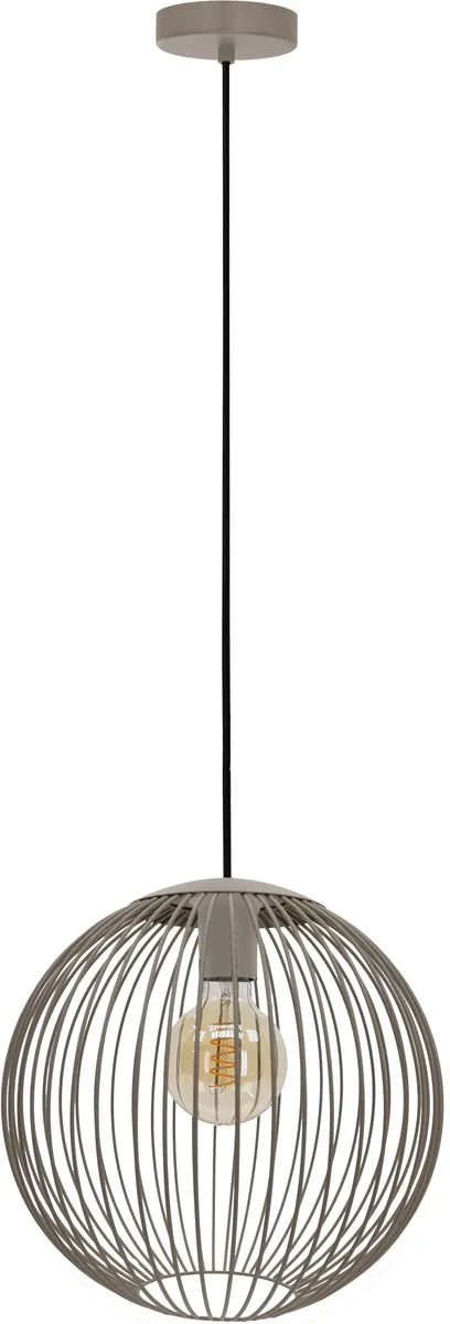 Eglo Lindero Hanglamp E27 - Ø32cm - Zandkleur