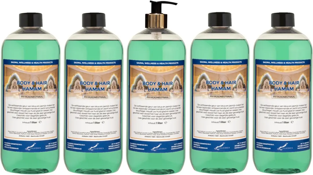 Splashbox Cosmetics Body & Hair Hamam 1L