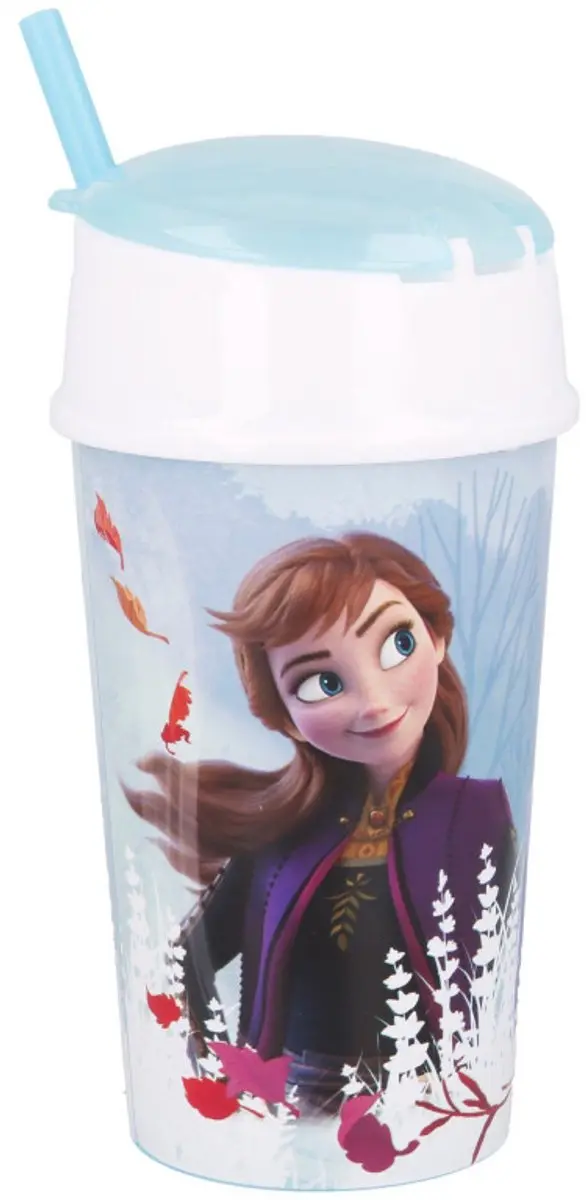 Disney Frozen Snackbeker 400ml - Blauw