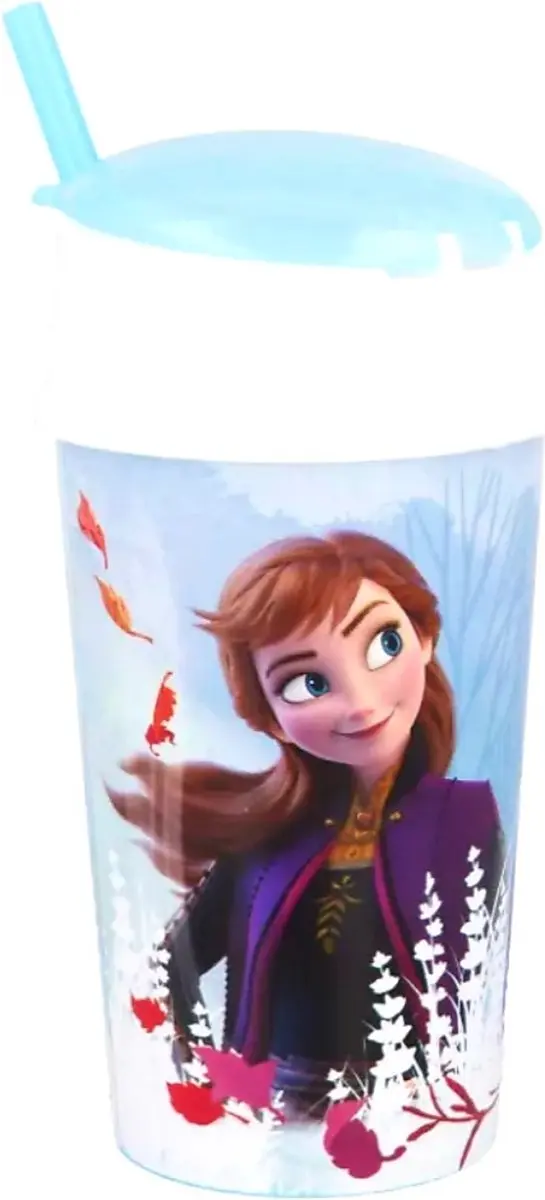 Disney Frozen Snackbeker 400ml - Blauw