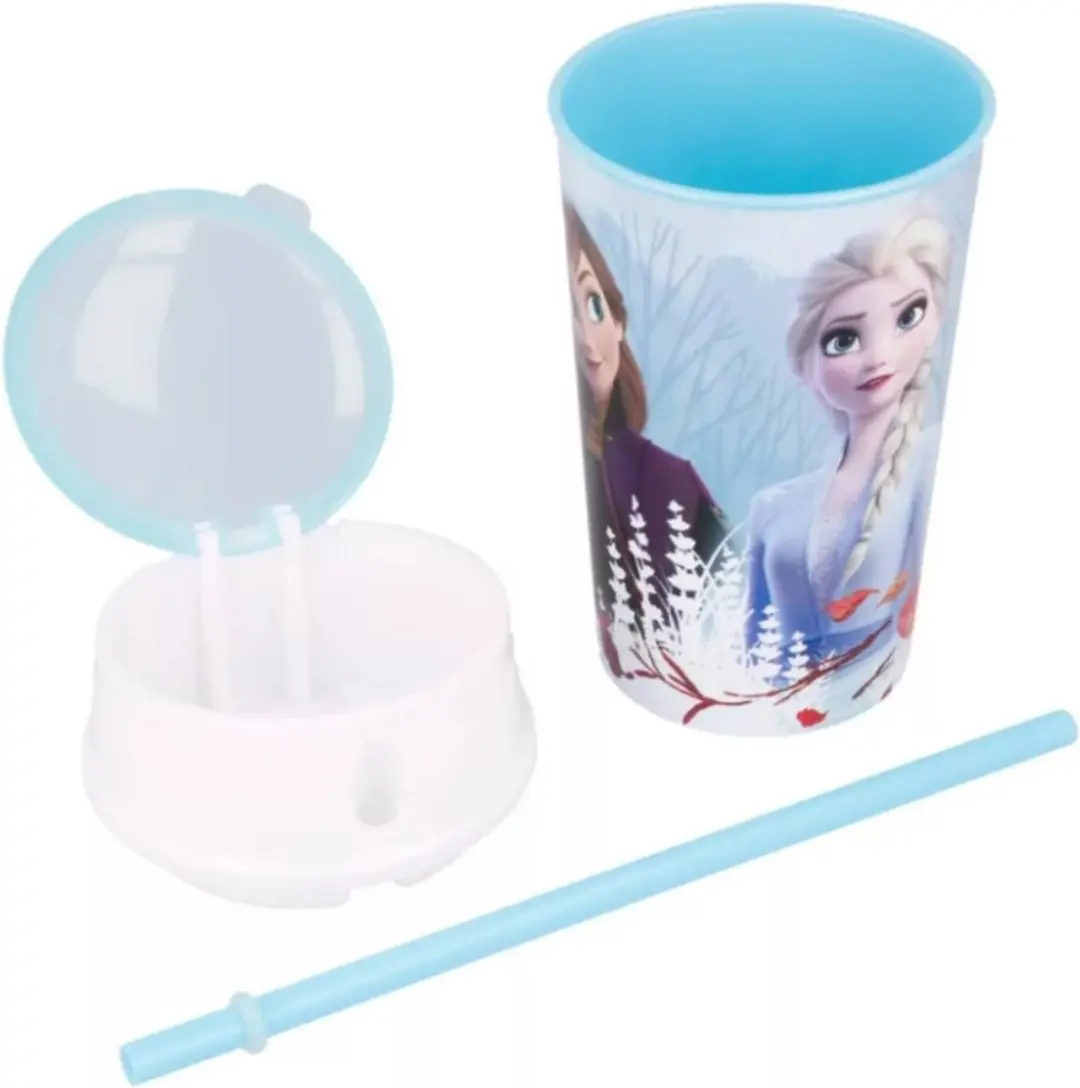 Disney Frozen Snackbeker 400ml - Blauw