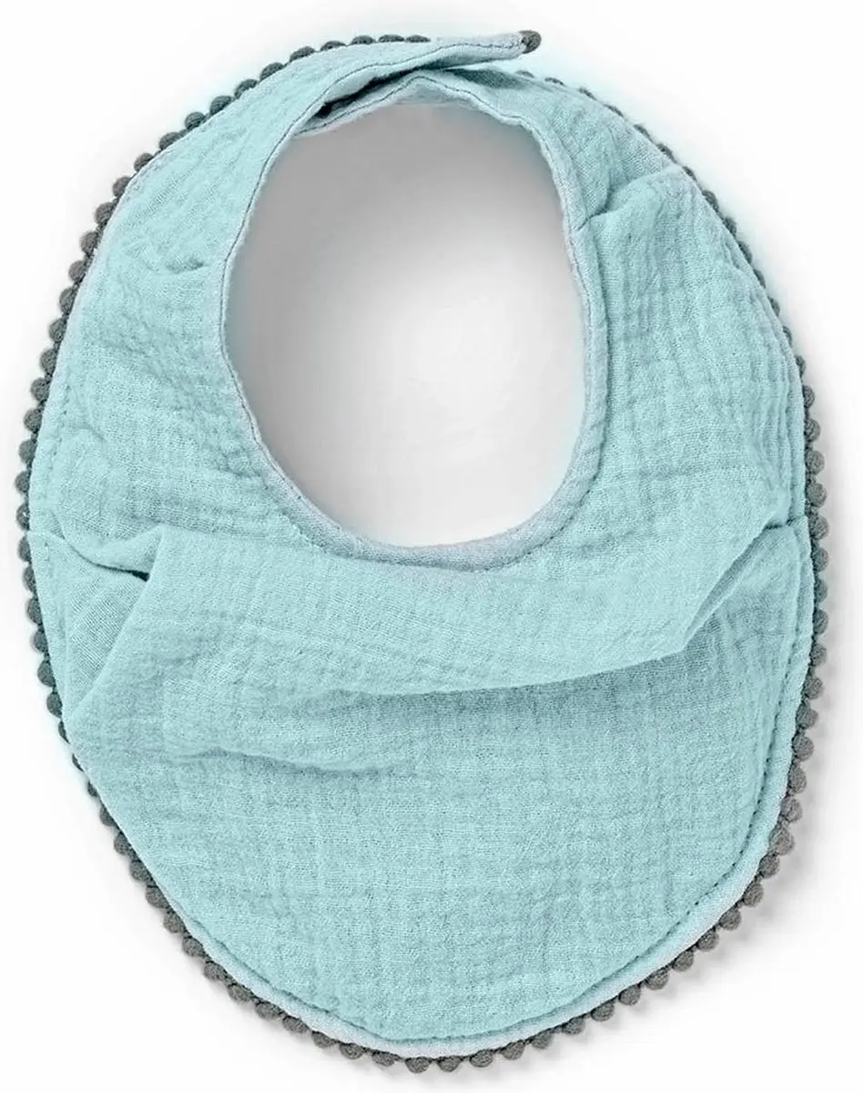 Elodie Bandana Slabbetje Aqua Turquoise