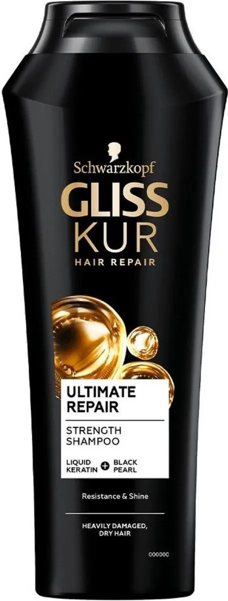 Gliss Kur Ultimate Repair Shampoo 2x250ml