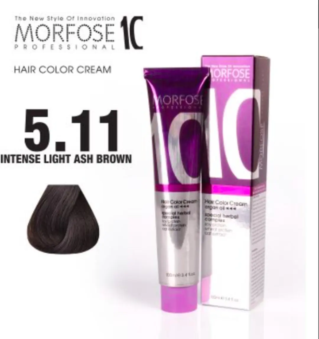 Morfose Color Cream 5.11 Intense Light Ash Brown Haarverf 100ml