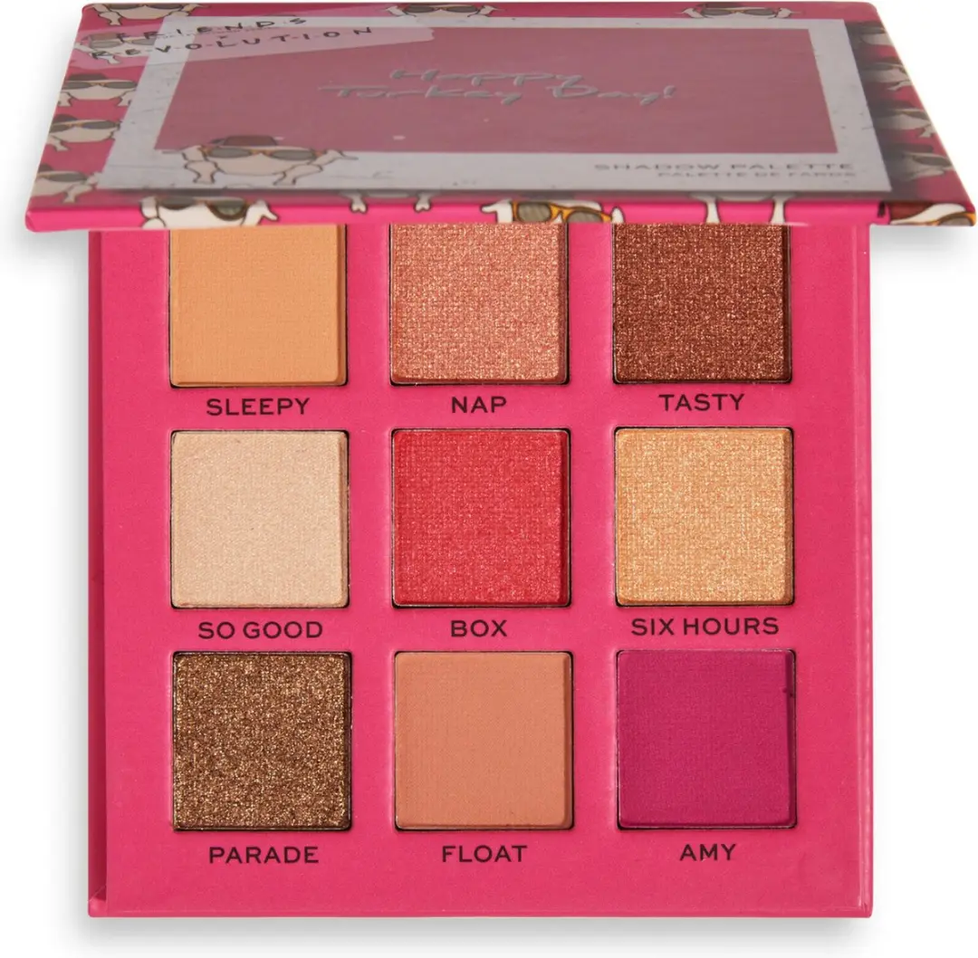 Makeup Revolution X Friends All Thanks Givings Oogschaduw Palette - 27 Kleuren - 3 Stuks