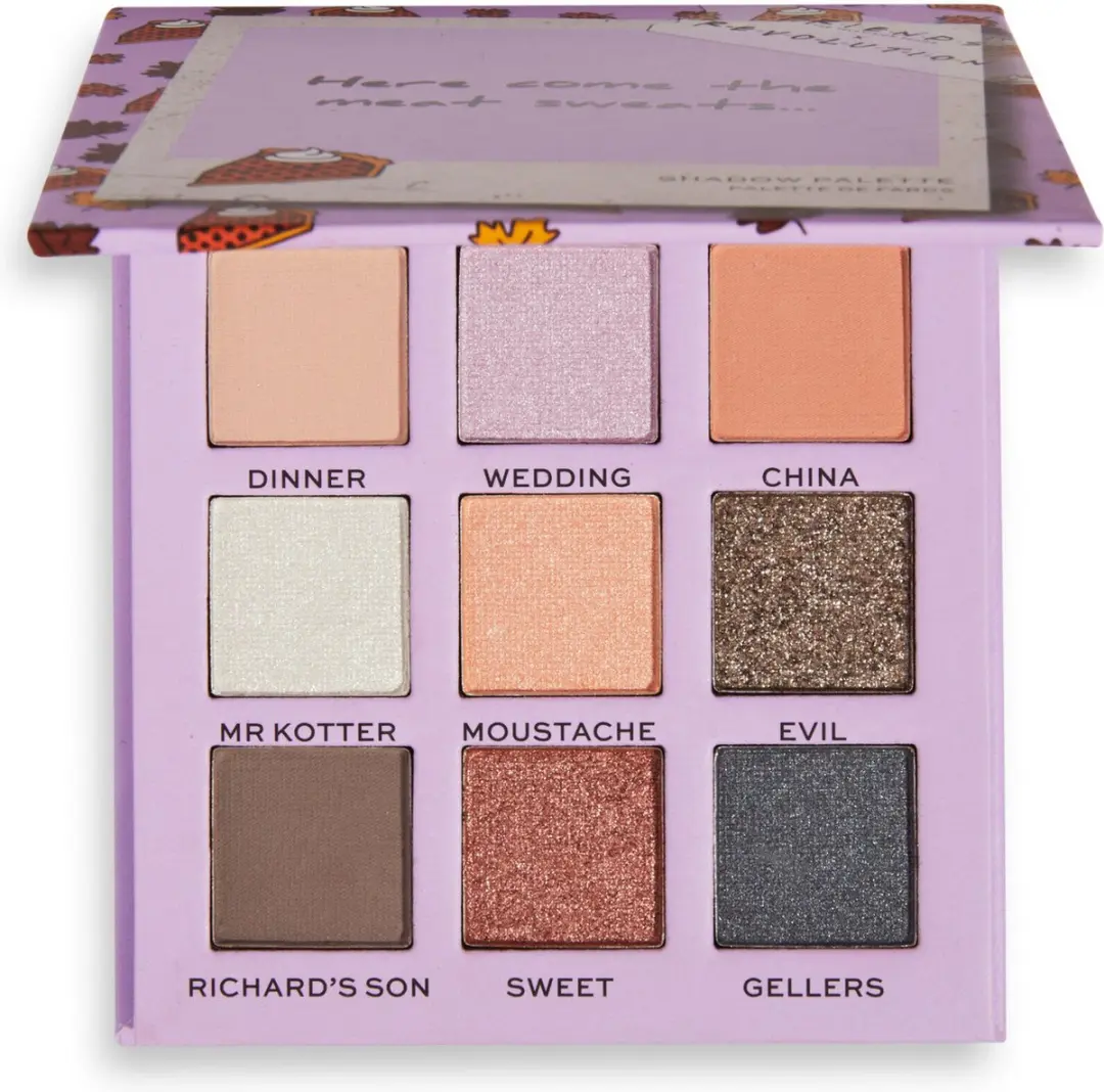 Makeup Revolution X Friends All Thanks Givings Oogschaduw Palette - 27 Kleuren - 3 Stuks