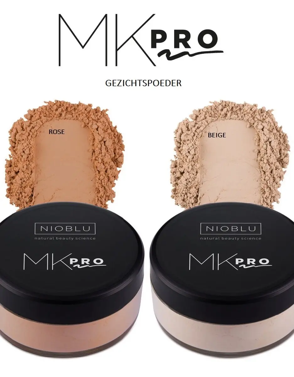 NIOBLU MKPro Powder Rose - 20g