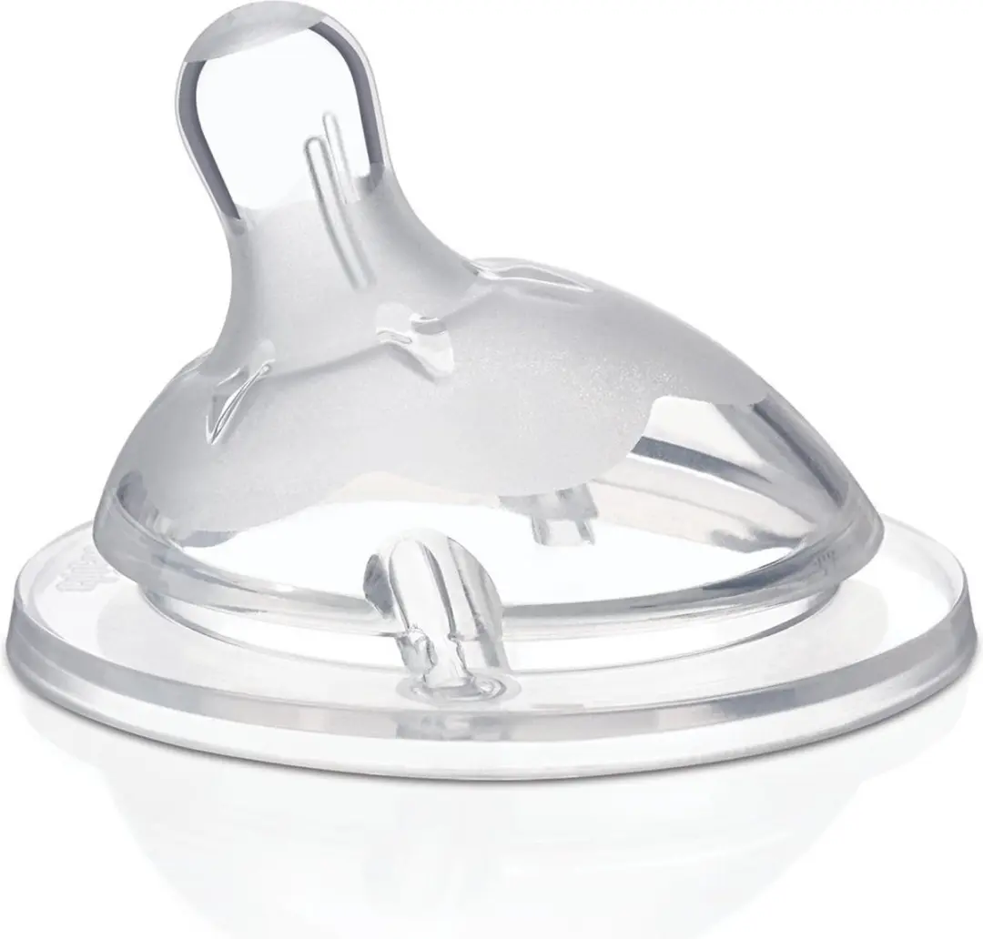 Chicco Fopspeen 0m+ Siliconen Transparant