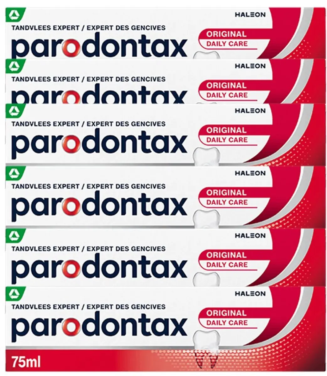 Parodontax Original Tandpasta 75ml - 6 Stuks
