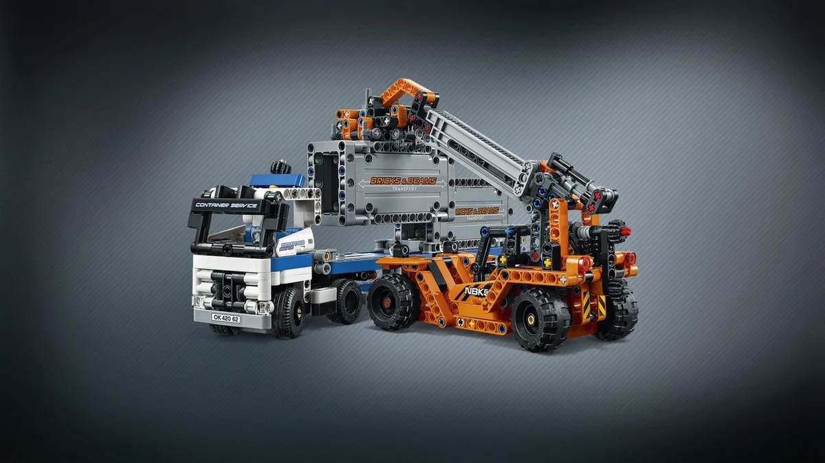 LEGO Technic Containertransport 42062 - 631 Stukken - afbeelding 6 van 6