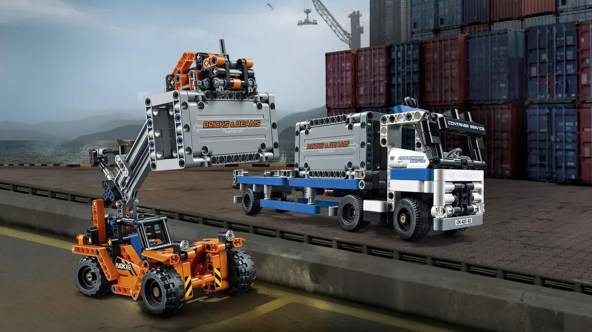 LEGO Technic Containertransport 42062 - 631 Stukken
