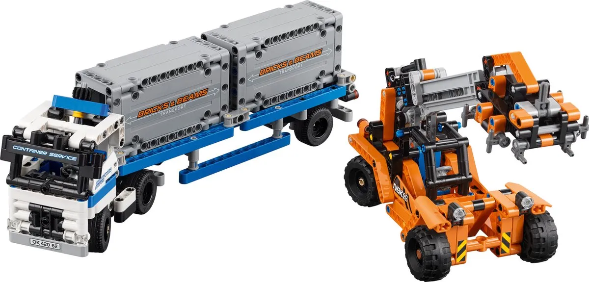 LEGO Technic Containertransport 42062 - 631 Stukken