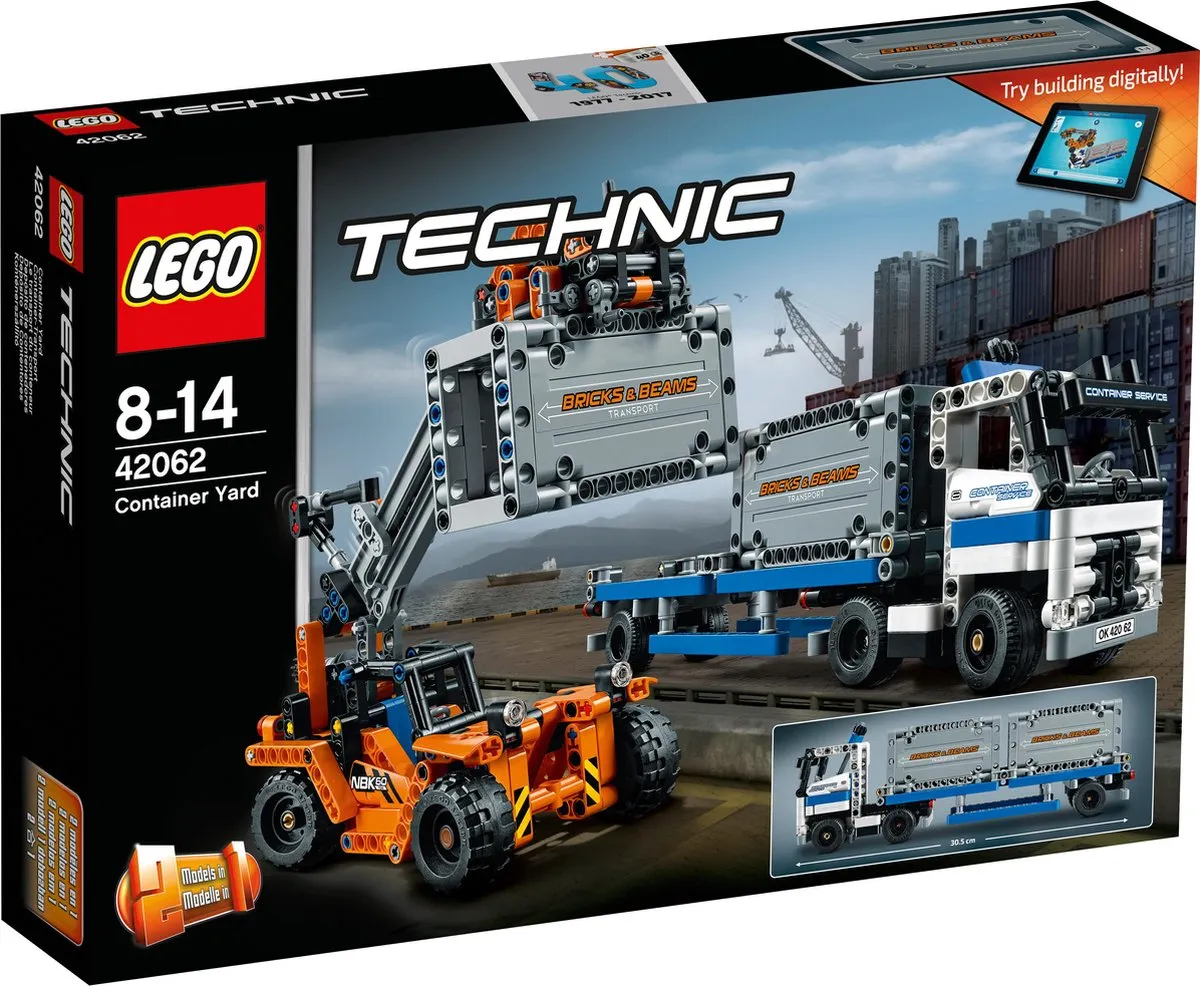 LEGO Technic Containertransport 42062 - 631 Stukken