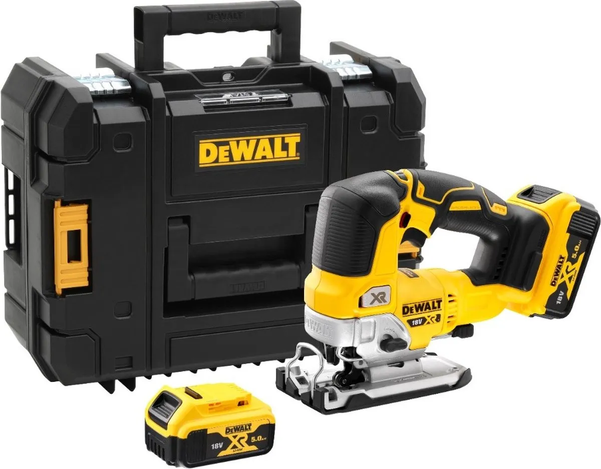 DeWalt DCS367P2 Reciprozaag - Koolborstelloos - 2x 5.0Ah