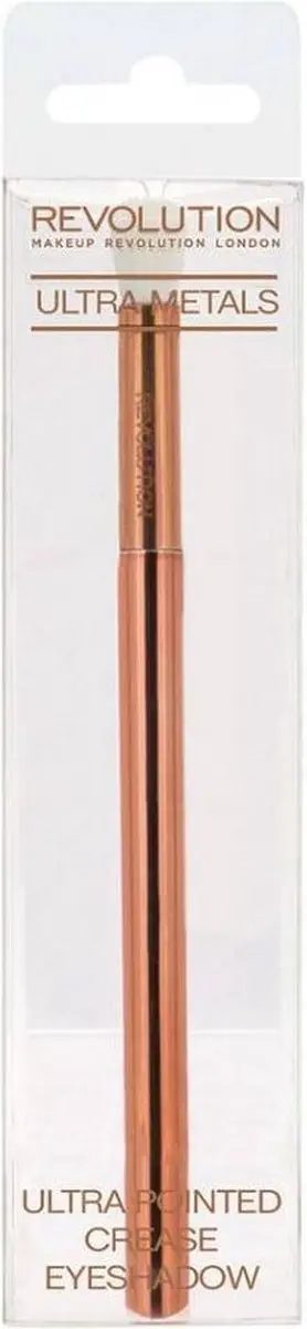 Makeup Revolution Ultra Pointed Crease Eyeshadow Brush E301 - Rose Gold