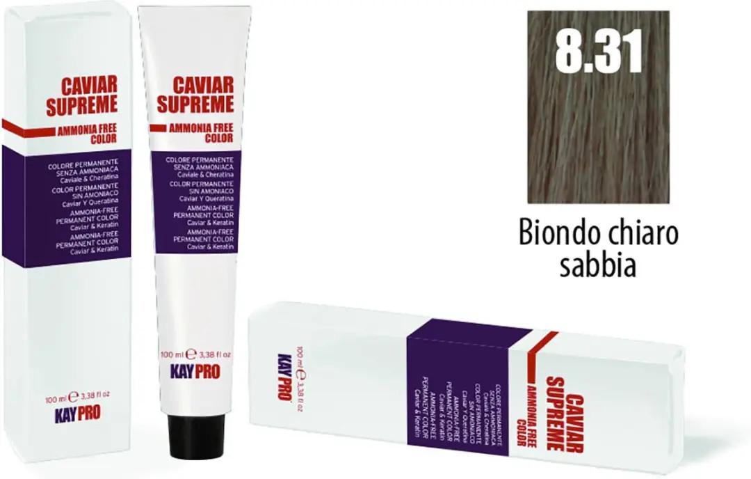 KayPro Caviar Supreme 8.31 Permanent Haarkleuring 100ml - Licht Blond