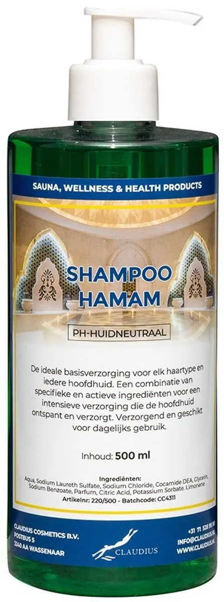 Splashbox Cosmetics Shampoo Hamam 500ml