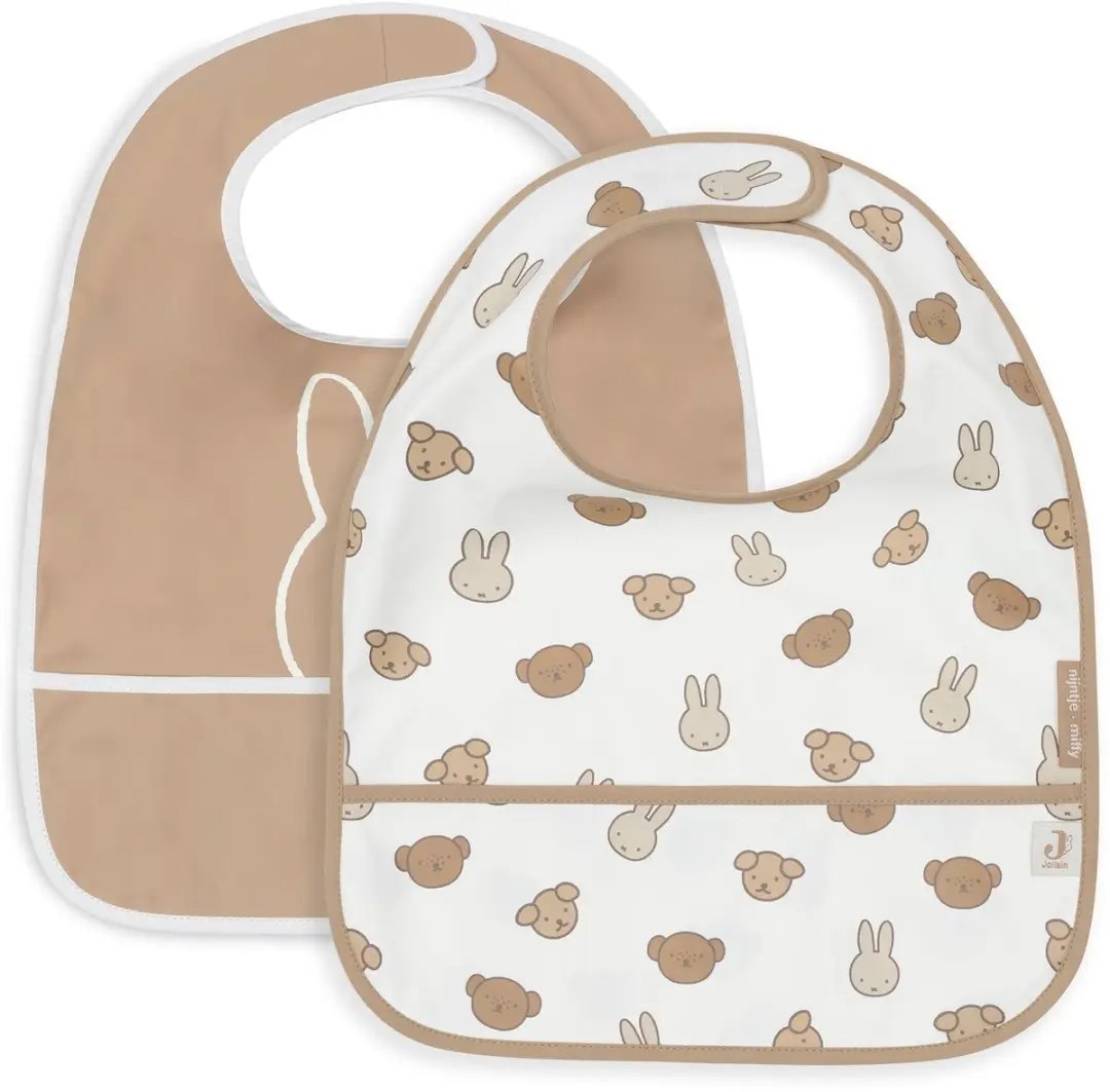 Jollein Slabbetjes Waterproof Miffy and Friends