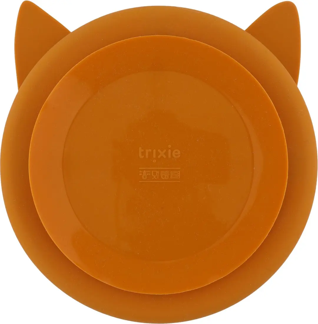 Trixie Kinderbord Mr. Fox Siliconen - Oranje