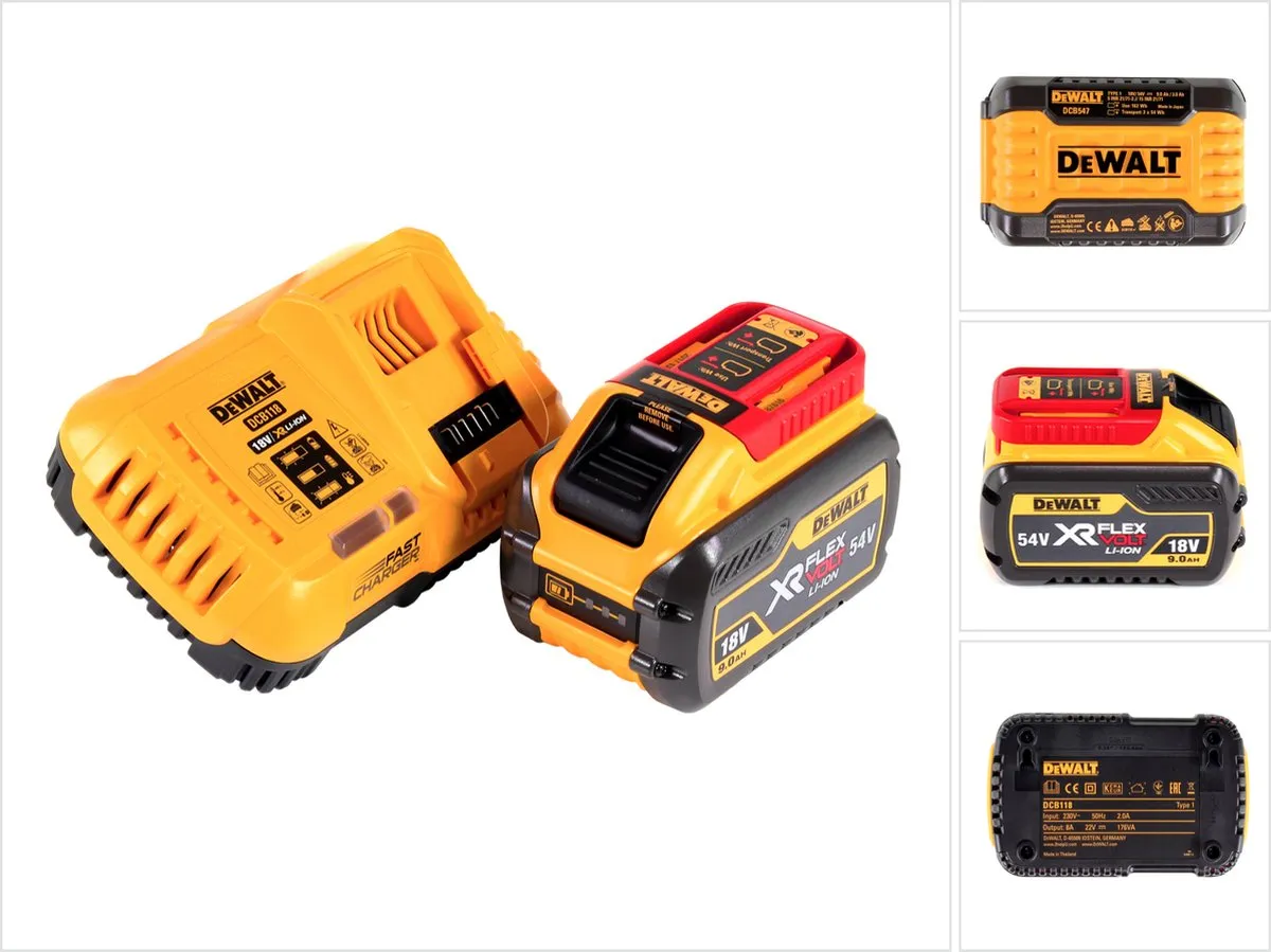 DeWalt DCB 118 X1 FlexVolt Starterset