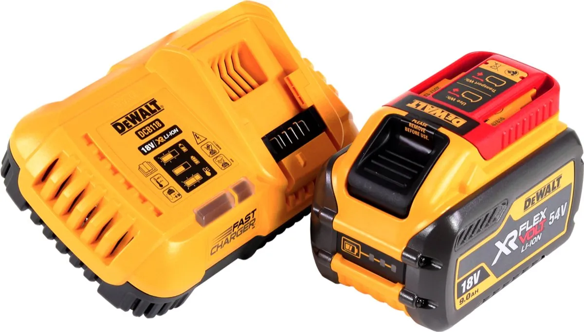 DeWalt DCB 118 X1 FlexVolt Starterset - 54V/18V - 9,0Ah Accu