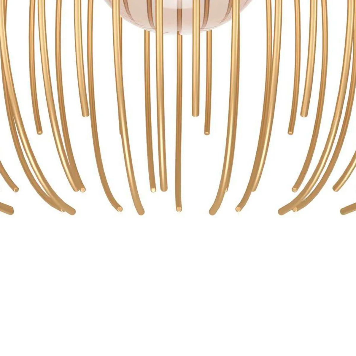 Eglo Venezuela Plafondlamp E27 - Ø38,5cm - Goud/Zwart