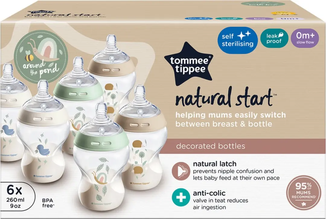 Tommee Tippee Natural Start Babyflessen 260ml - 6 Stuks - afbeelding 6 van 6