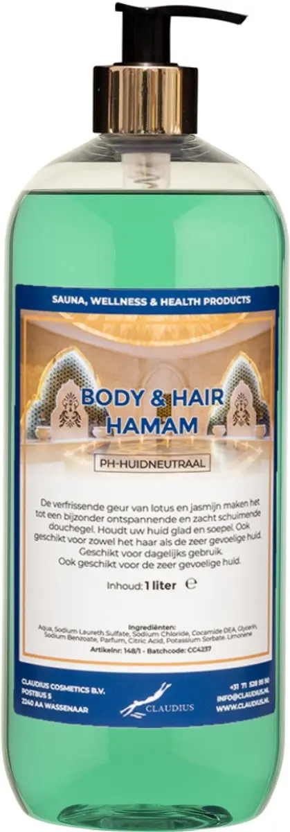 Splashbox Cosmetics Body & Hair Hamam 1L