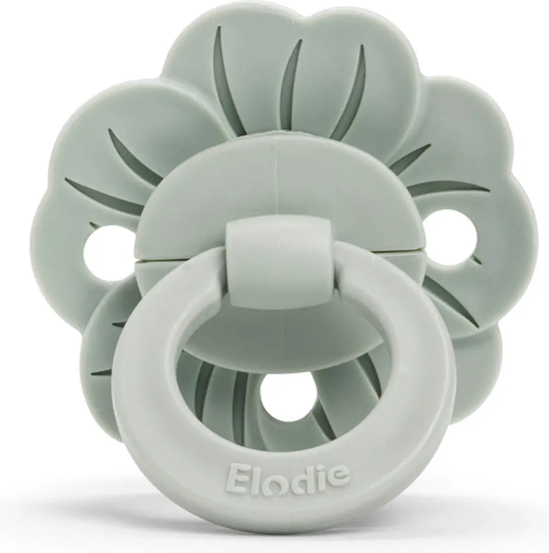 Elodie Binky Bloom Fopspeen 3-6m - Mineral Green