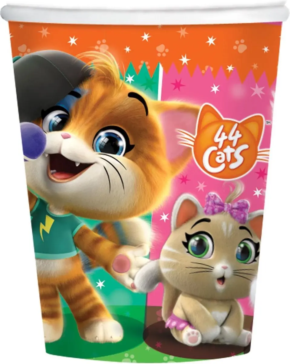 Nickelodeon 44 Cats Feestbekers Junior