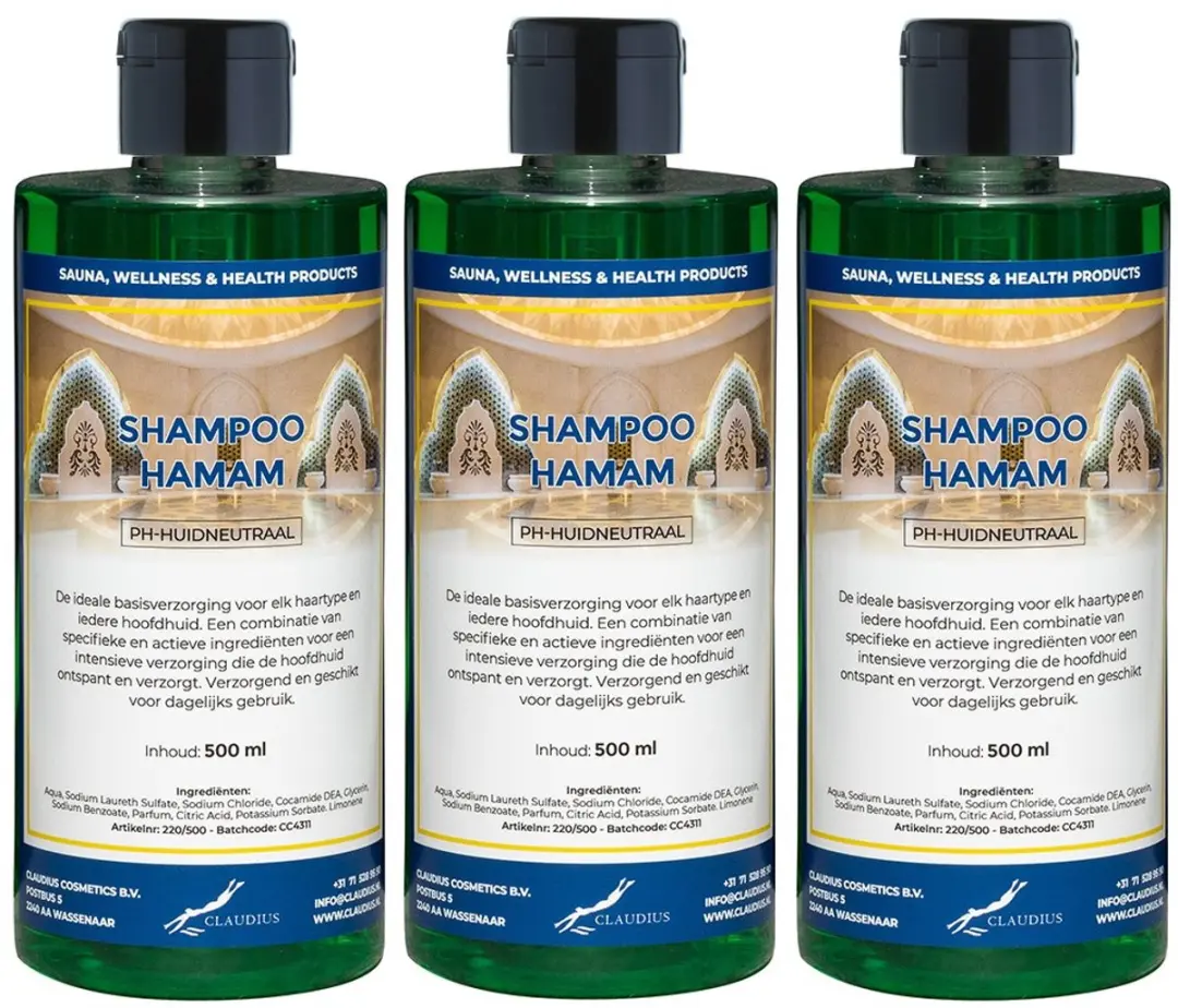 Splashbox Cosmetics Hamam Shampoo 500ml