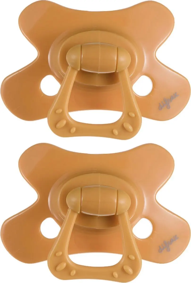 Difrax Dental Fopspeen Geel