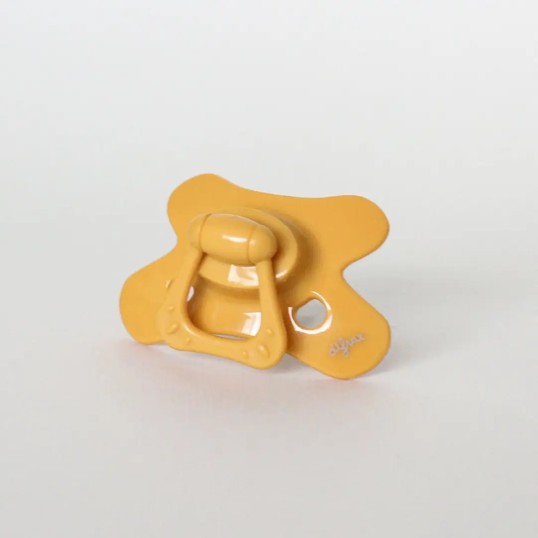 Difrax Dental Fopspeen Geel - 2 Stuks - afbeelding 6 van 6