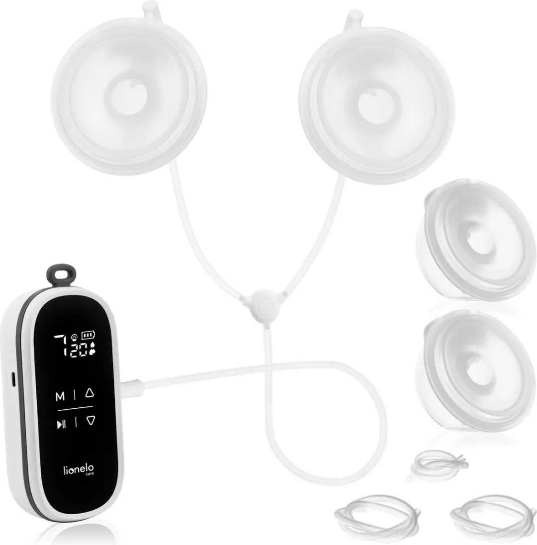 Lionelo Twee Free White Borstkolf - Elektrisch Snoerloos 120min