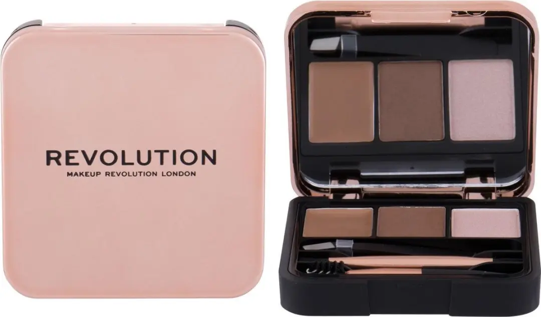 Makeup Revolution Brow Sculpt Kit Brown
