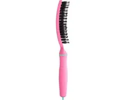Olivia Garden FingerBrush Boar&Nylon - Roze