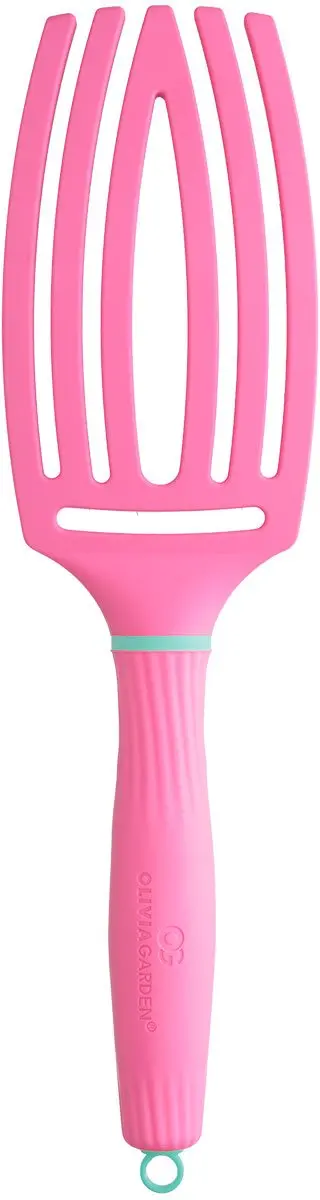 Olivia Garden FingerBrush Boar&Nylon - Roze