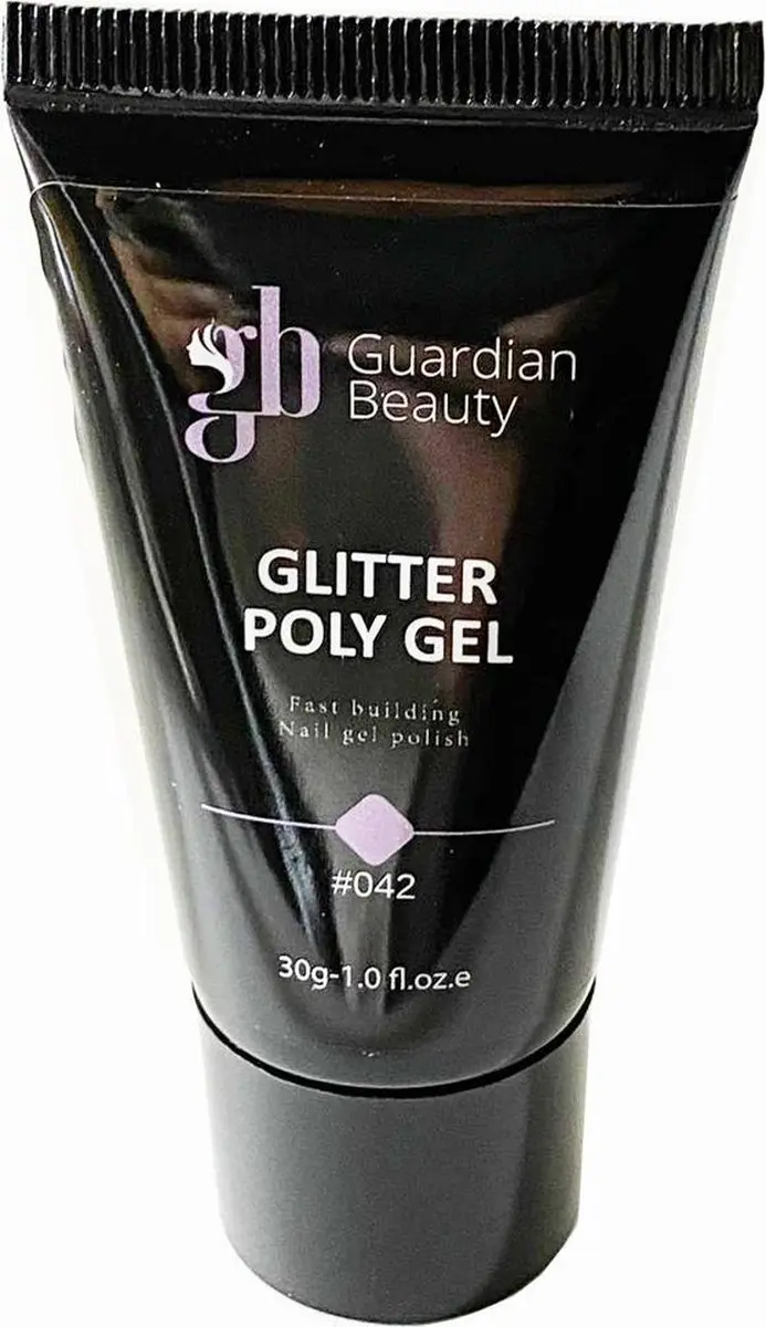 Guardian Beauty Polygel Glitter Roze 30g
