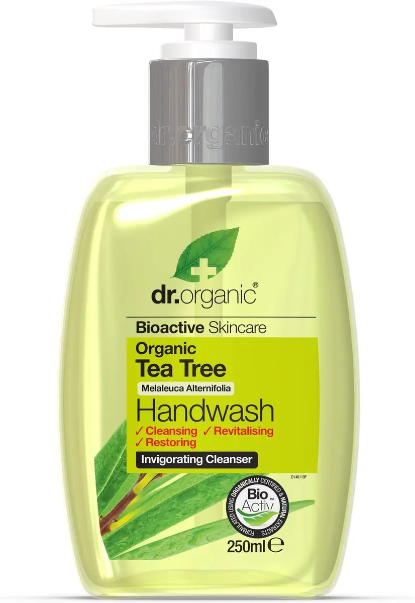 Dr Organic Tea Tree Handzeep 250ml