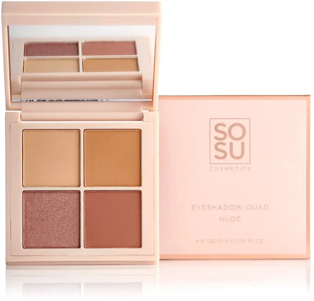 Sosu Eyeshadow Quad Nude - 4 Kleuren 4.8g