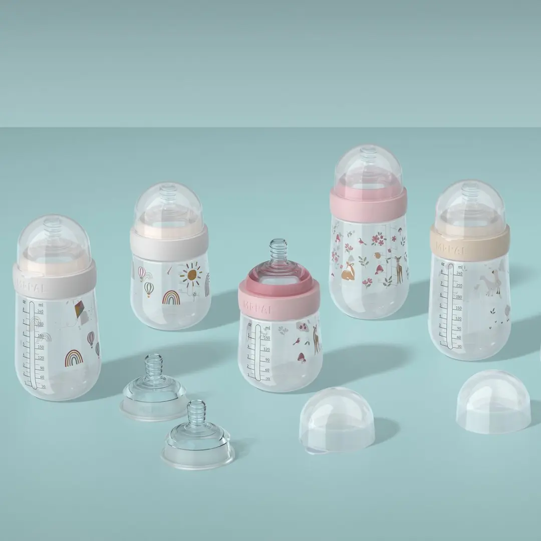 Mepal Mio Babyfles Little Dutch 240ml - Fairy Garden