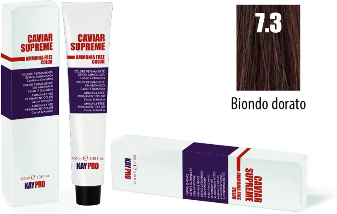 KayPro Caviar Supreme 7.3 Permanent Haarkleuring 100ml - Blond