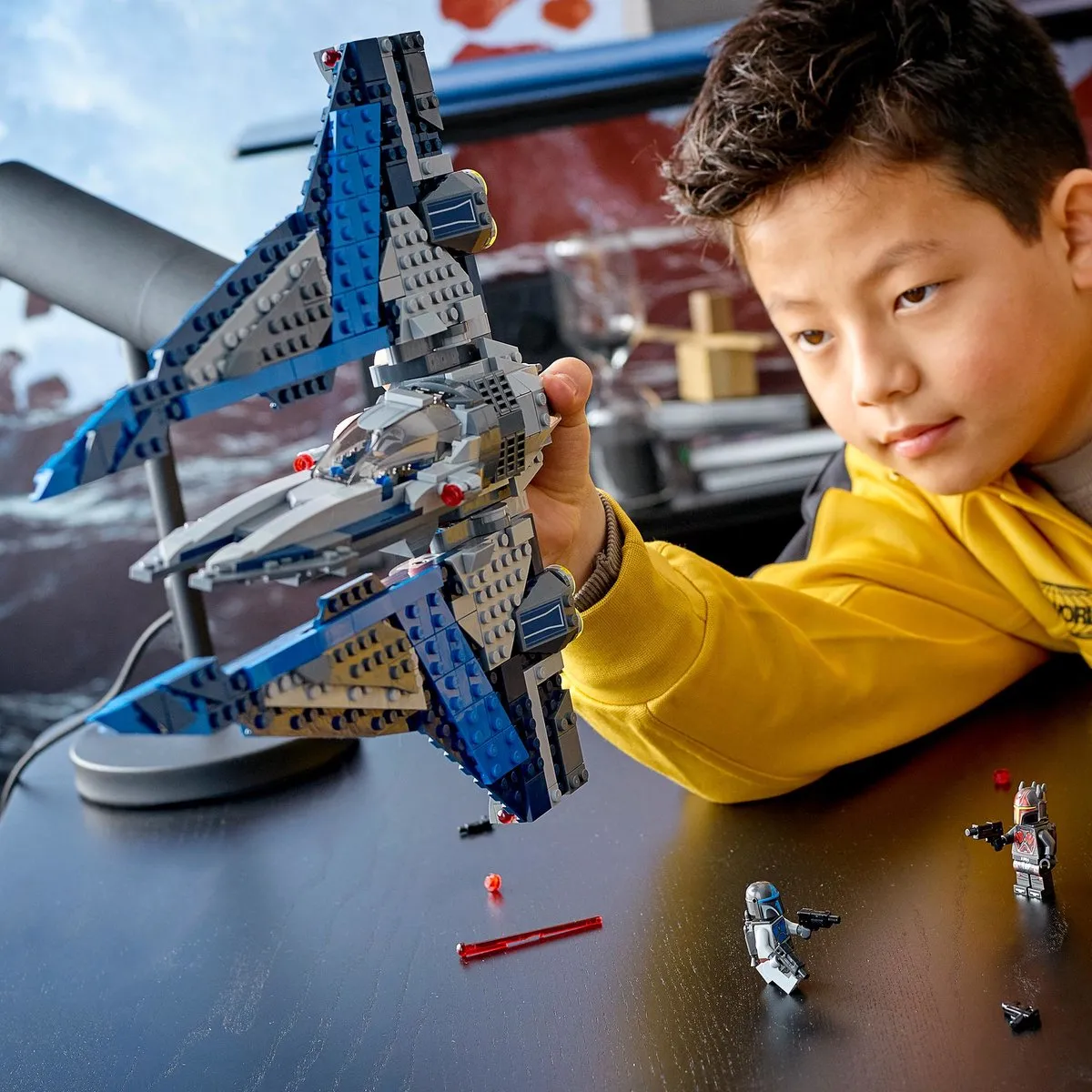 LEGO 75316 The Mandalorian Starfighter - 544 Stukken - Grijs/Blauw
