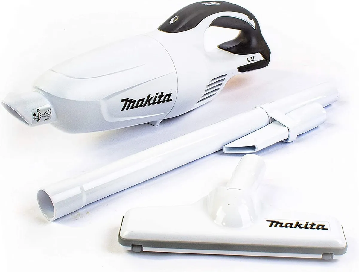 Makita DCL181FZW Steelstofzuiger 18V - Wit